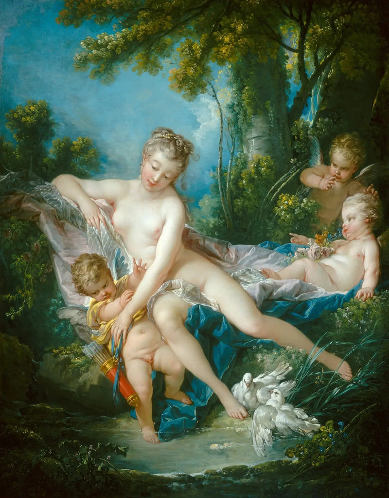 Venusin kylpy - François Boucher