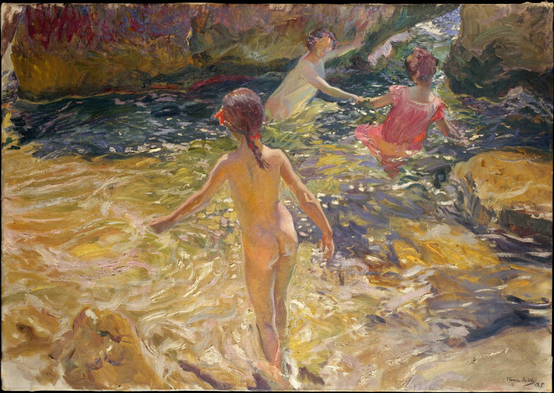 Kylpy - Joaquín Sorolla