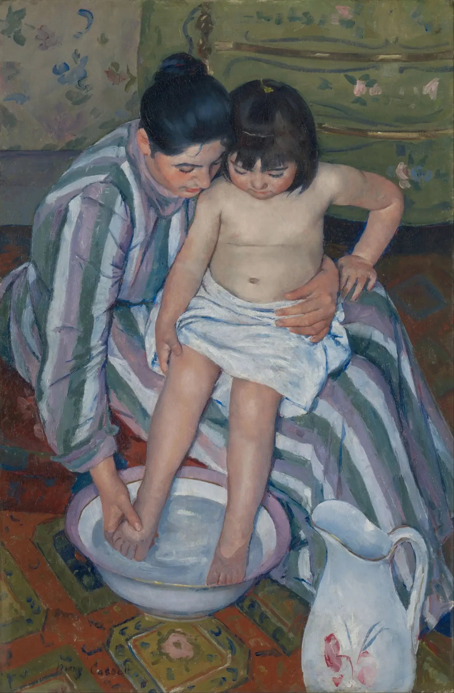Kylpy - Mary Cassatt