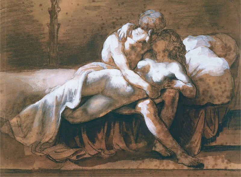 Suudelma - Théodore Géricault