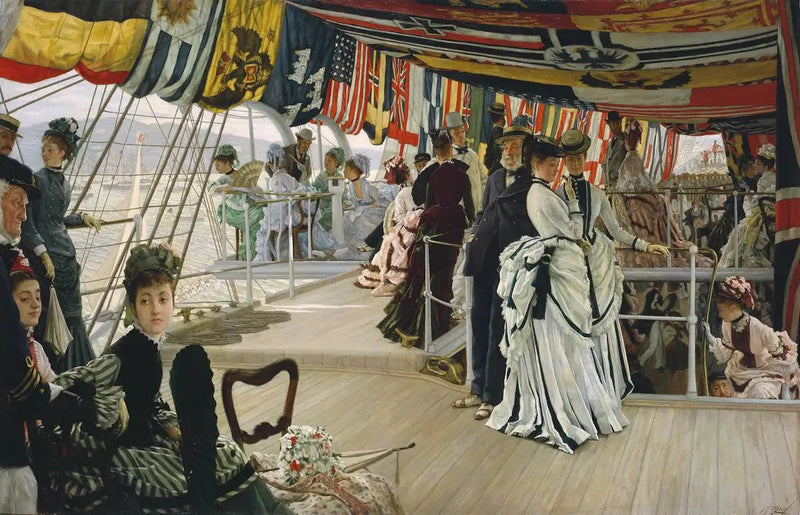 Balin laiturilla - James Tissot