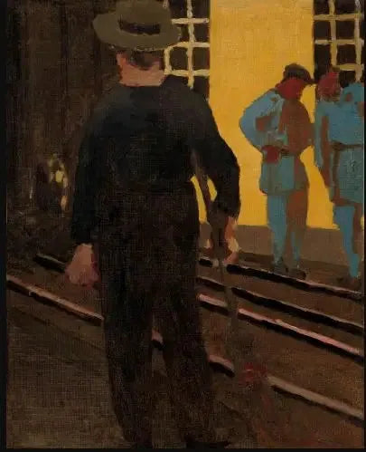 Kadun siivooja - Édouard Vuillard