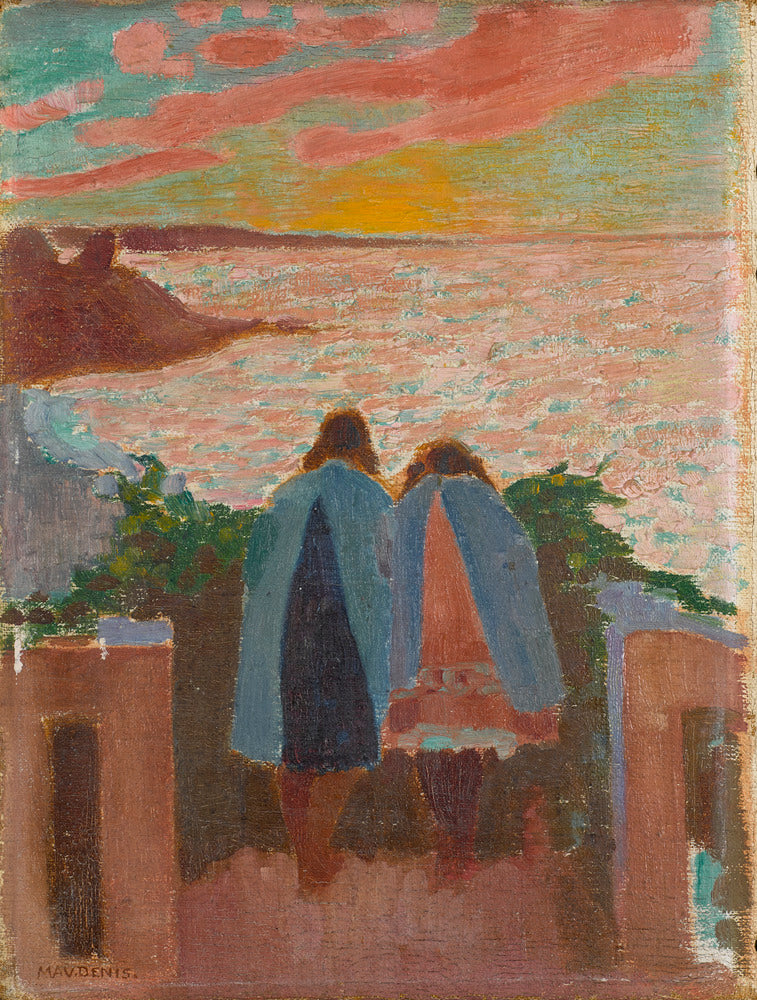 Silencio-parveke auringonlaskussa - Maurice Denis