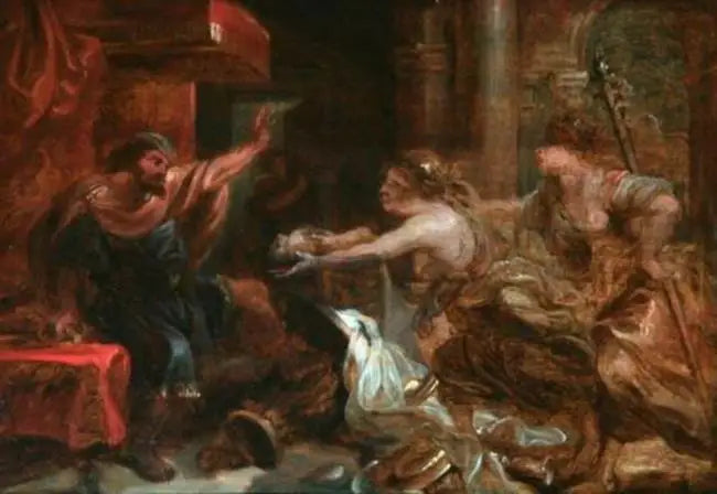 Téréeen juhlaillallinen (Ovidius, Muutokset, VI, 647-674), jälkeen 1636 - Peter Paul Rubens