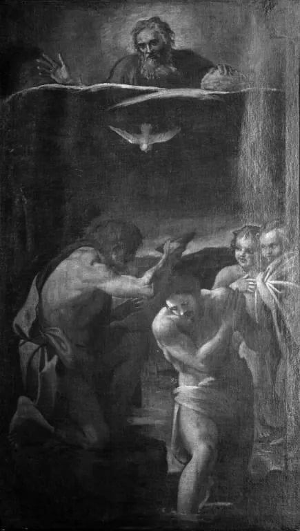 Kristuksen kaste - Annibale Carracci
