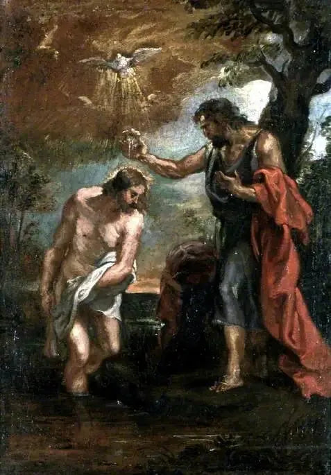 Kristuksen kaste - Bartolomé Esteban Murillo