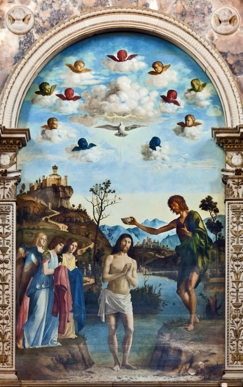 Kristuksen kaste - Cima da Conegliano