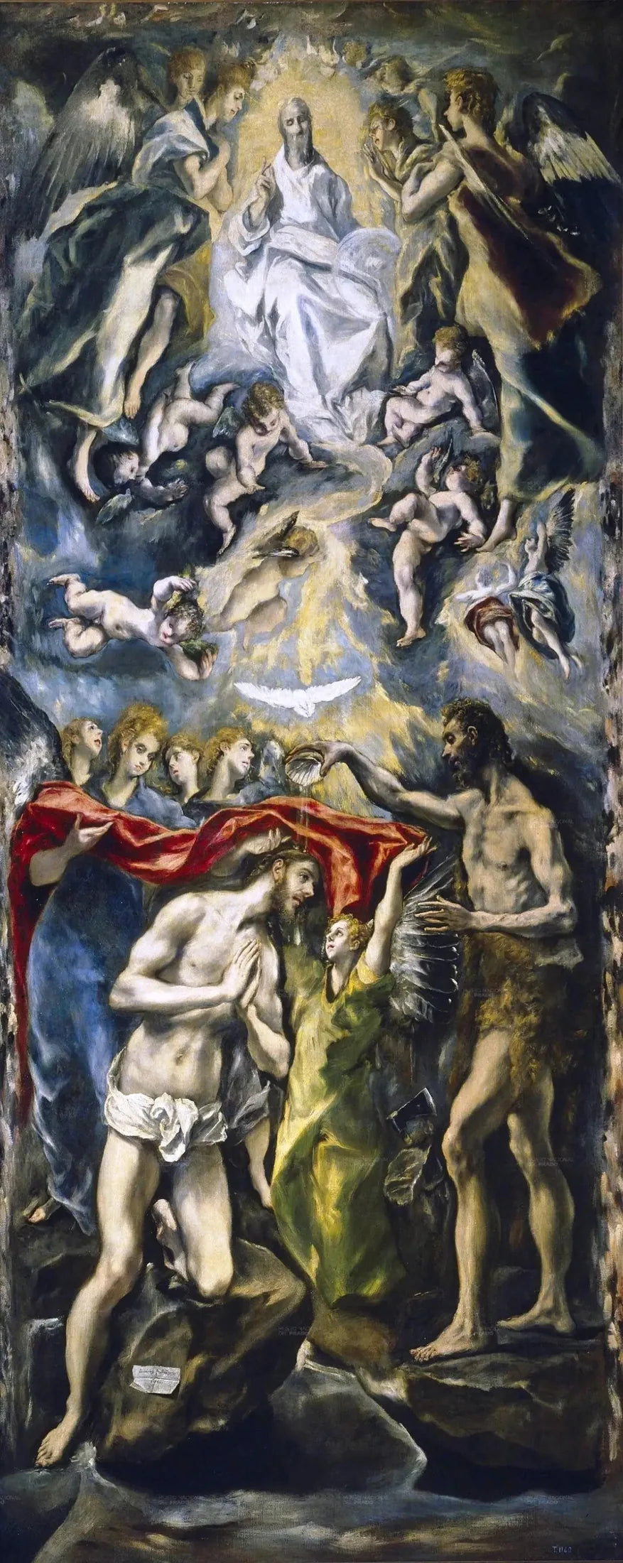 Kristuksen kaste - El Greco