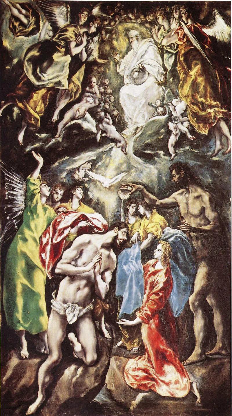 Kristuksen kaste - El Greco