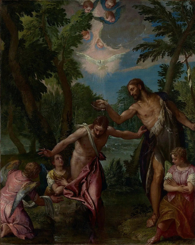 Kristuksen kaste - Paul Véronèse