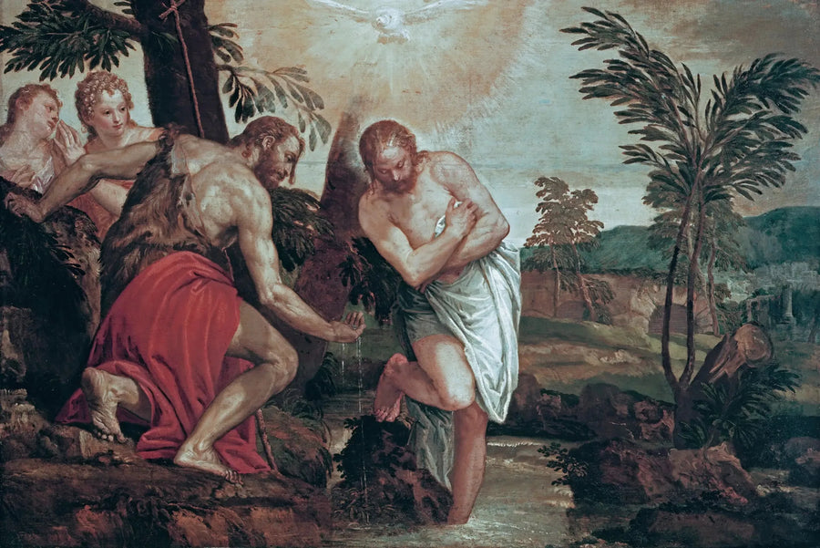Kristuksen kaste - Paul Véronèse