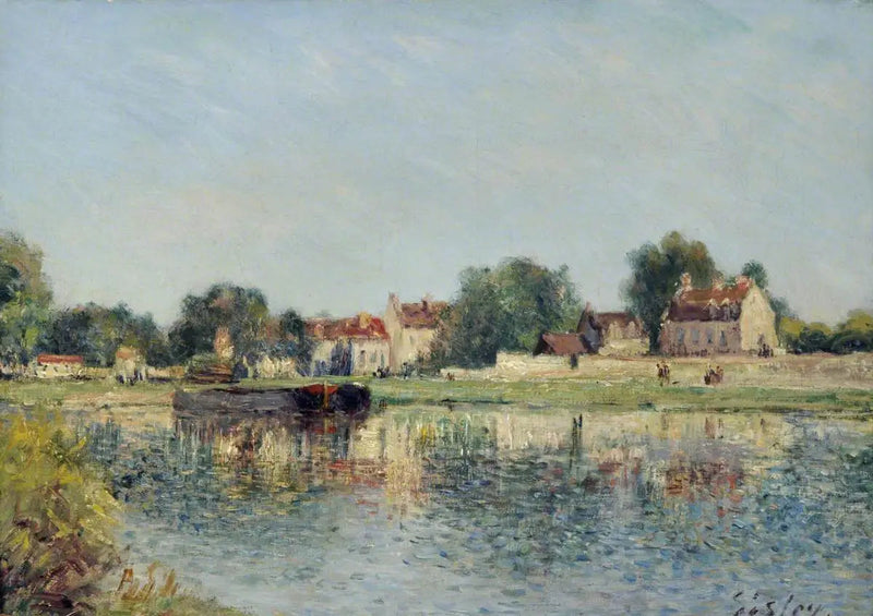 Saint-Mammesin pato, Ranska - Alfred Sisley