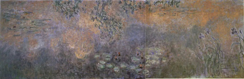 Nymfeajärvi iiriksillä - Claude Monet