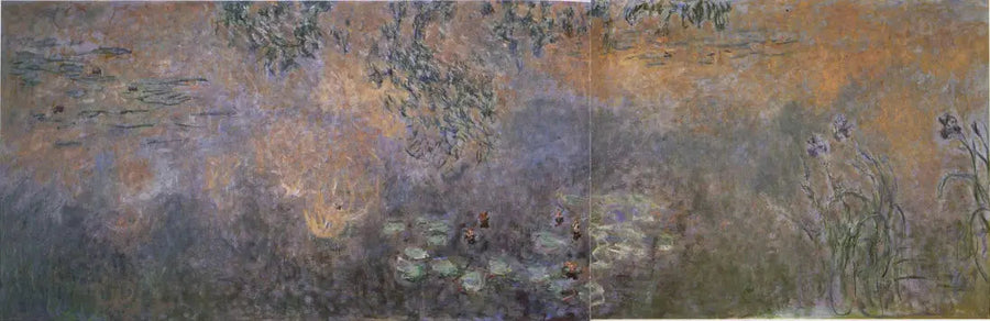 Nymfeajärvi iiriksillä - Claude Monet