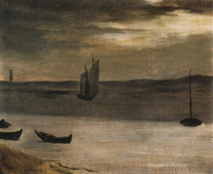 Arcachonin laguuni - Édouard Manet