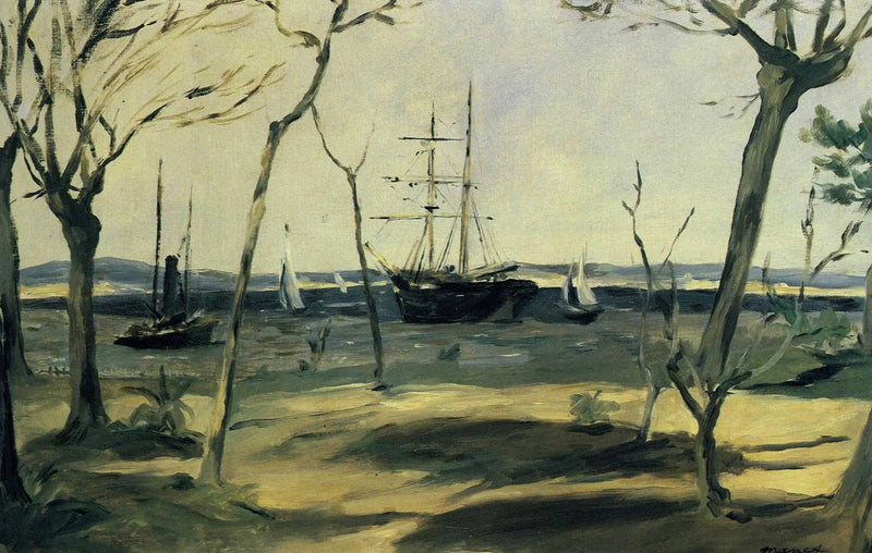 Arcachonin laguuni - Édouard Manet