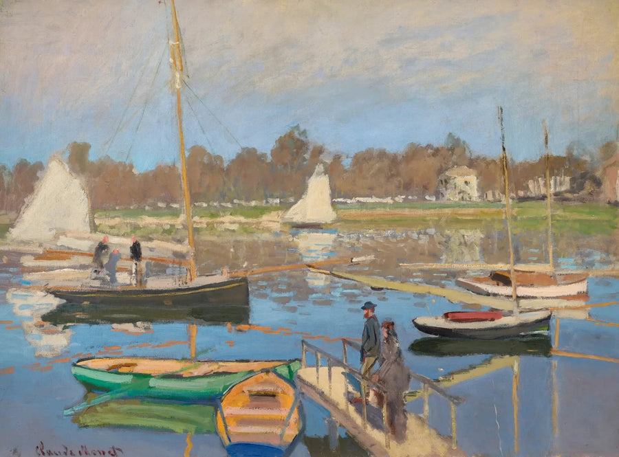 Argenteuil'n lampi - Claude Monet