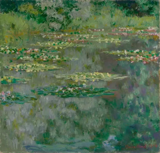 Nymfealammikko - Claude Monet
