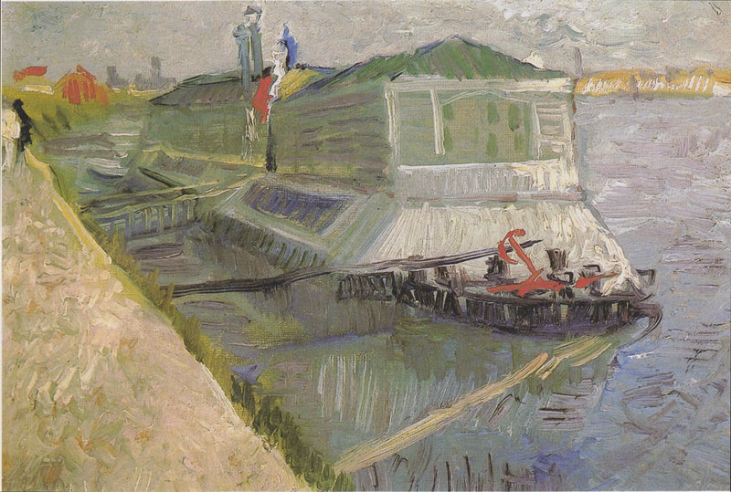 Pesulavene Seine-joella Asnières'ssa - Vincent van Gogh