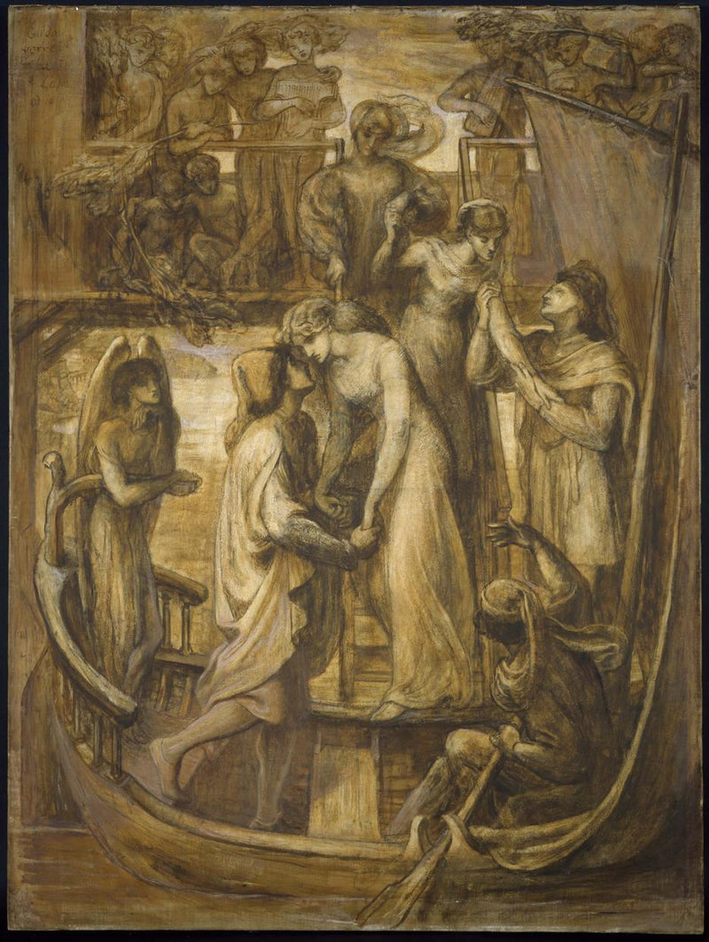 Rakkauden vene - Dante Gabriel Rossetti