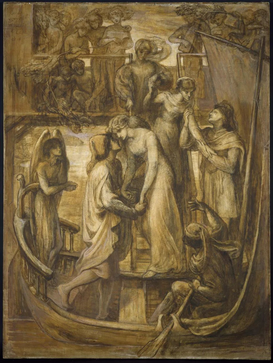 Rakkauden vene - Dante Gabriel Rossetti