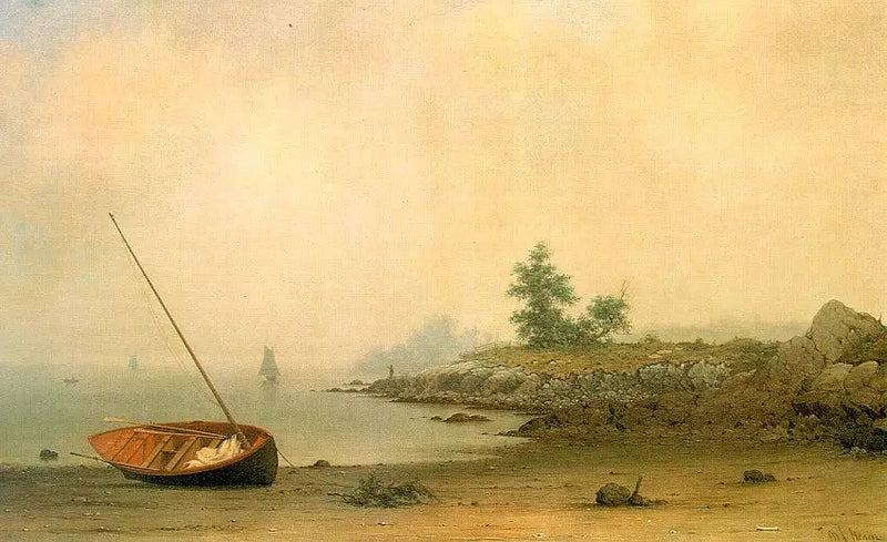 Uupunut laiva - Martin Johnson Heade