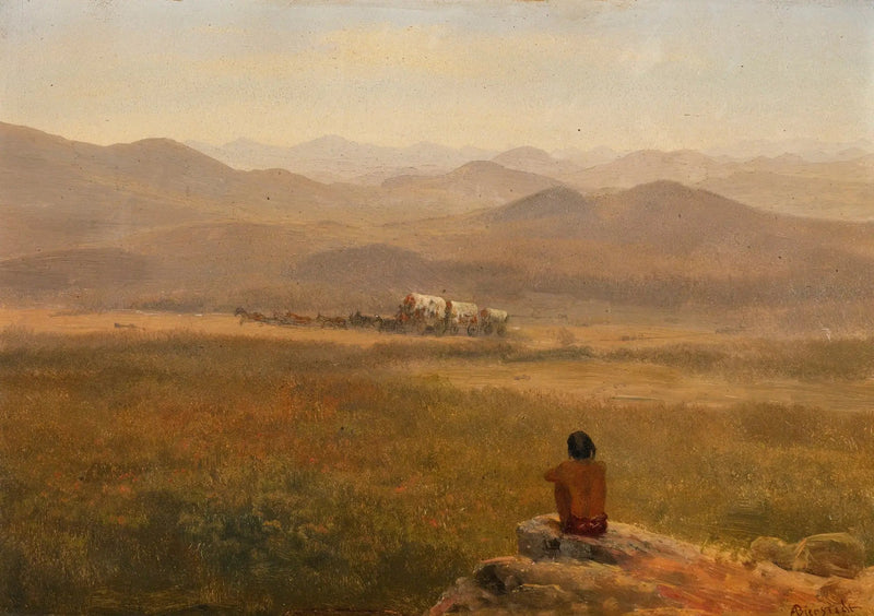 Näkötornin näköalapaikka - Albert Bierstadt