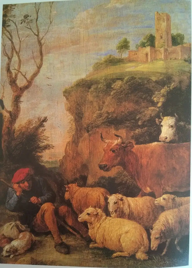 Unelmoiva paimen - David Teniers nuorempi