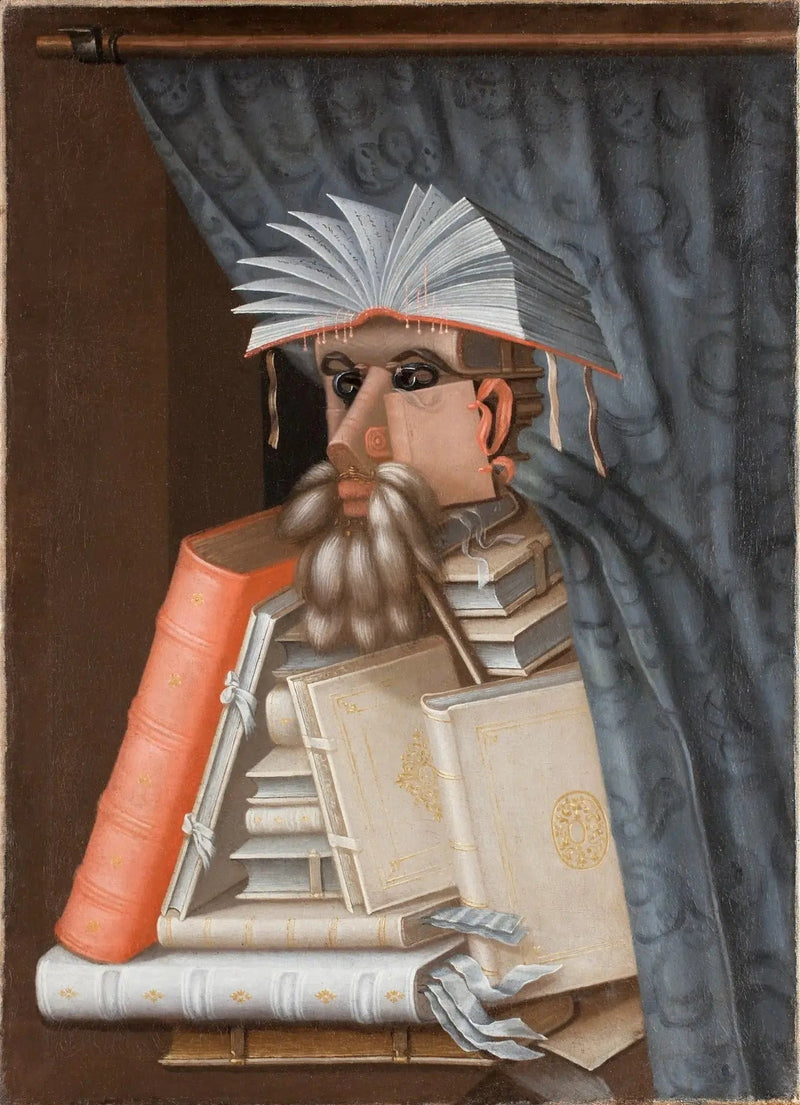 Kirjastonhoitaja - Giuseppe Arcimboldo
