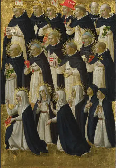 Pyhittäinen dominikaanimunkki - Fra Angelico