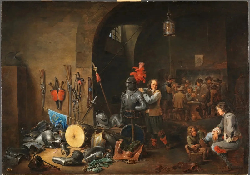 Le Bivouac - David Teniers nuorempi