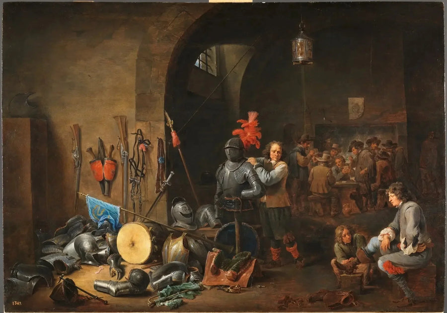 Le Bivouac - David Teniers nuorempi