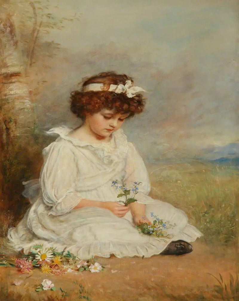 Little Speedwell'n rakastettu sininen - John Everett Millais