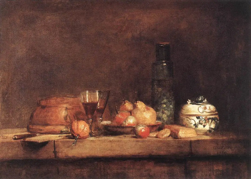 Oliivipurkki - Jean Siméon Chardin