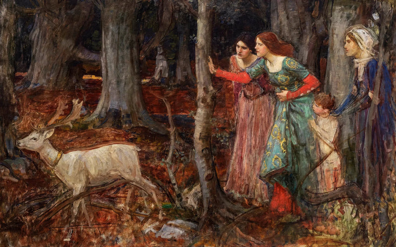 Mystinen puu - John William Waterhouse