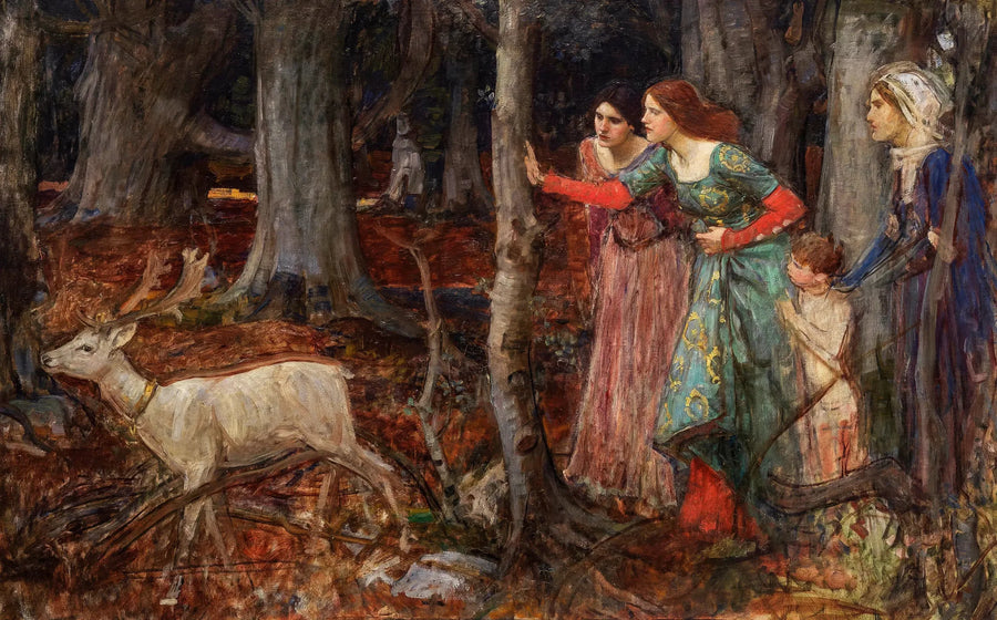 Mystinen puu - John William Waterhouse