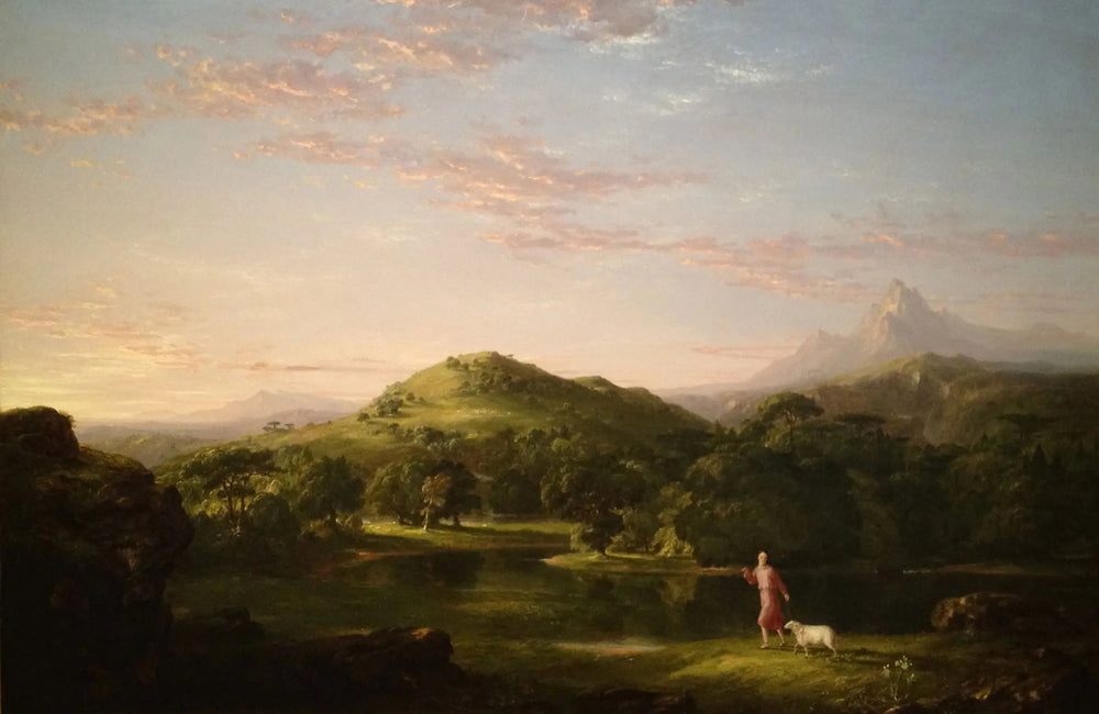 Le Bon Pasteur - Thomas Cole - Alpha Reproduction