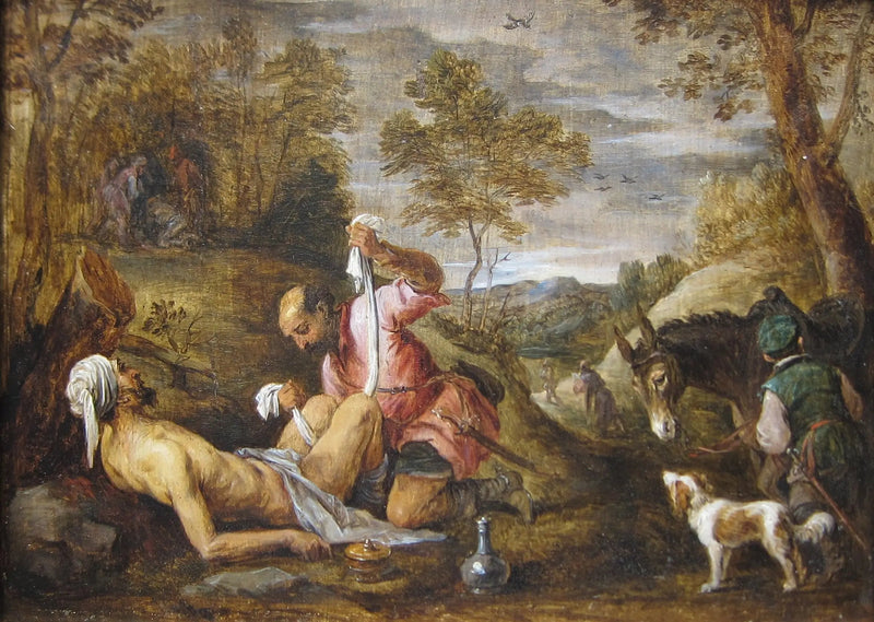 Hyvä Samarialainen - David Teniers nuorempi
