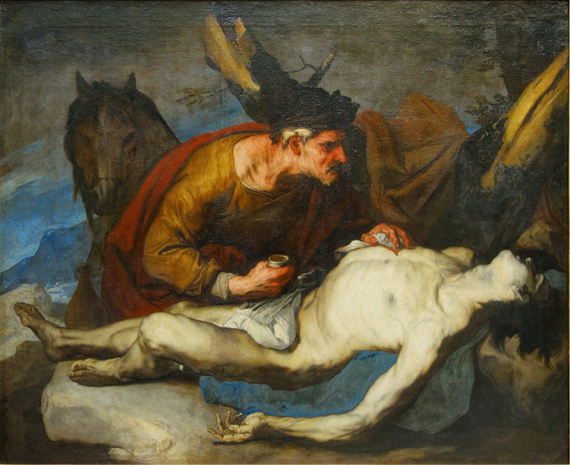 Hyvä Samarialainen - Luca Giordano