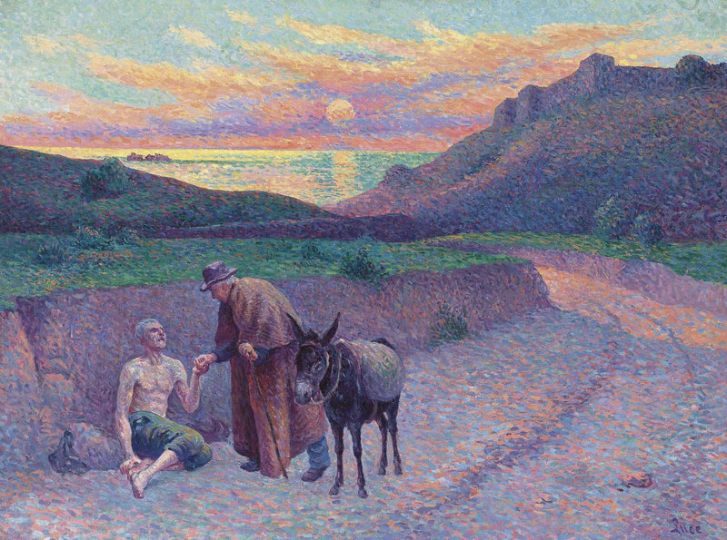 Hyvä samarialainen - Maximilien Luce