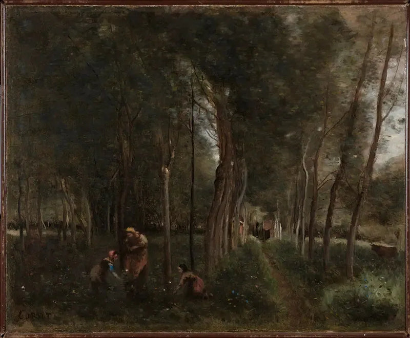 Dubuissonin metsikkö Brunoyssä - Jean-Baptiste Camille Corot