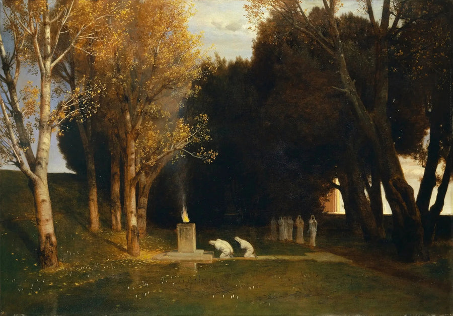 Pyhä metsä - Arnold Böcklin