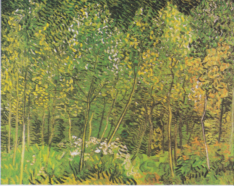 Lehtimetsä - Vincent van Gogh