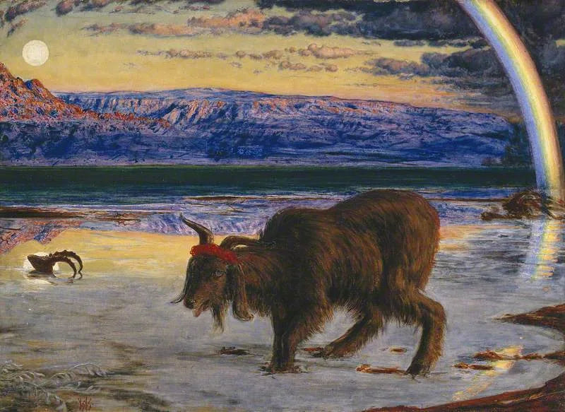 Aavemainen vuohipaimen - William Holman Hunt