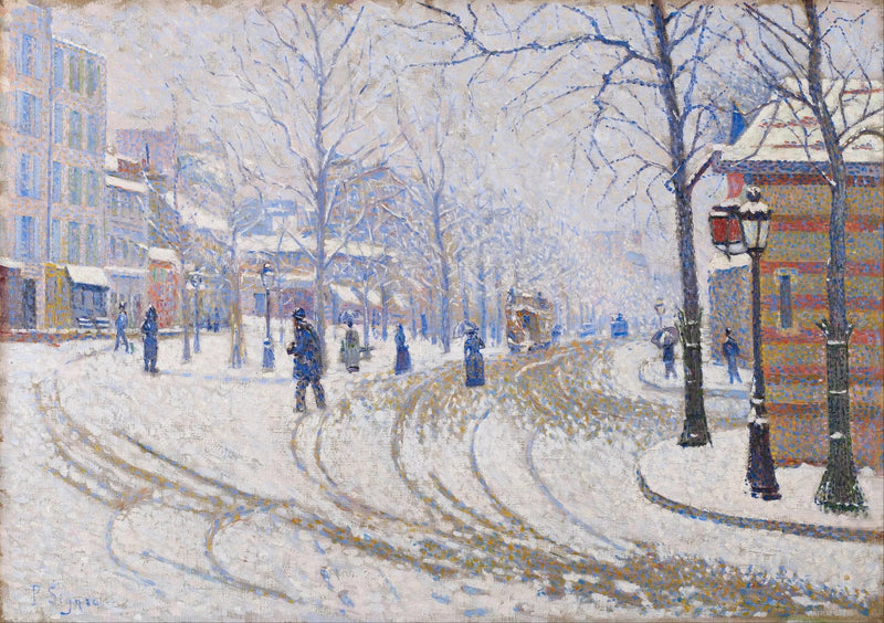 Clichyn bulevardi, lumi - Paul Signac