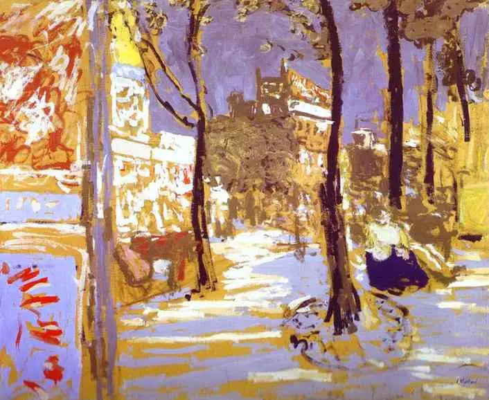 Battignollesin bulevardin - Édouard Vuillard