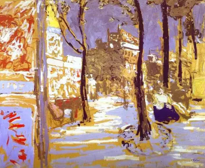 Battignollesin bulevardin - Édouard Vuillard