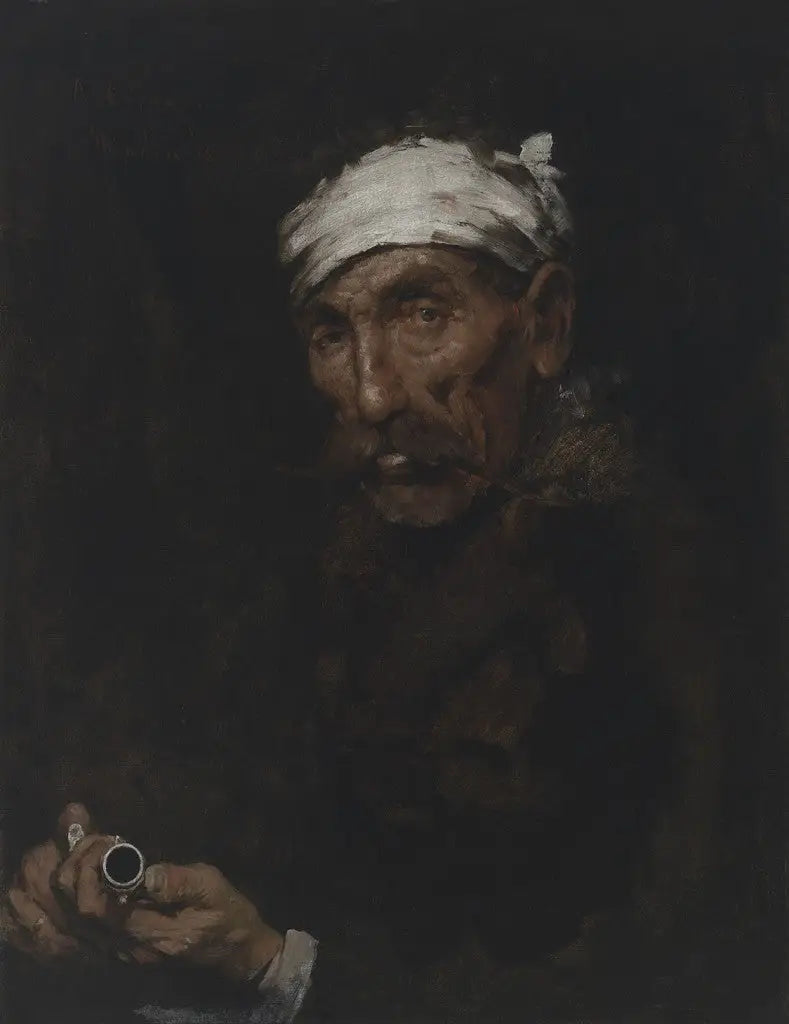 Vahingoittunut metsästäjä - William Merritt Chase