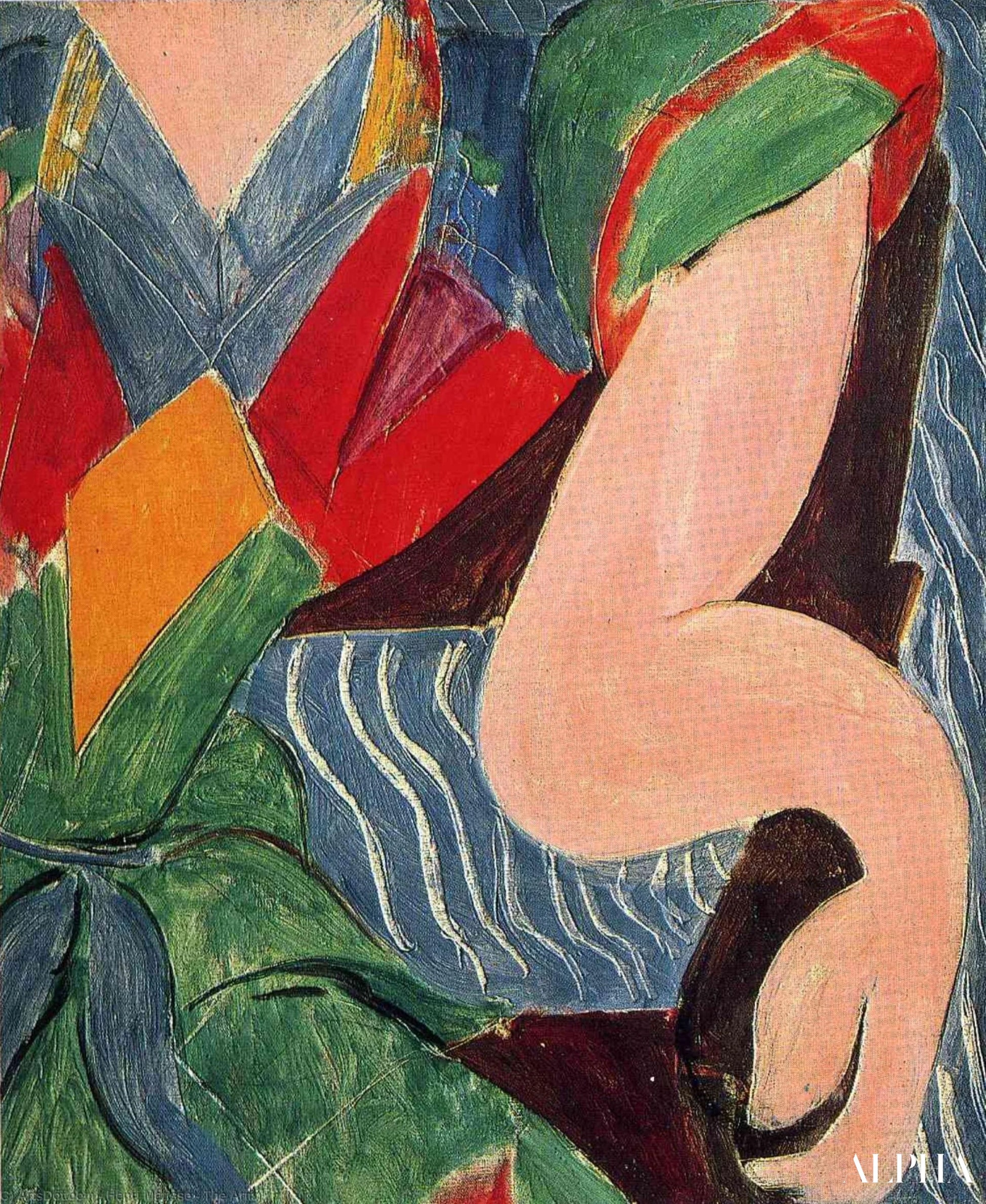 Käsi - Matisse - Korkealaatuiset taulujen ja maalauksien reproduktiot