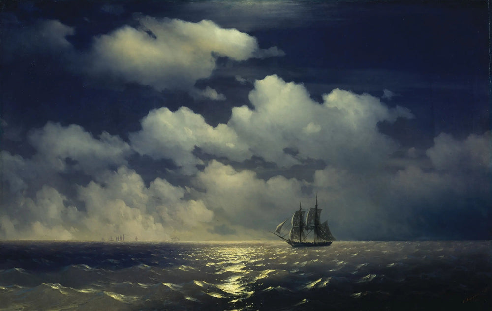 Le brigadier « Mercury » rencontre l’escadre russe après la victoire sur deux navires turcs - Ivan Aïvazovski - Alpha